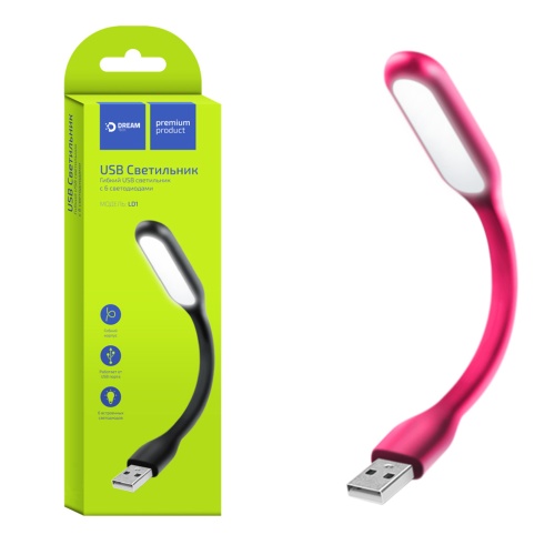 Светильник Dream DRM-LD1 USB розовый