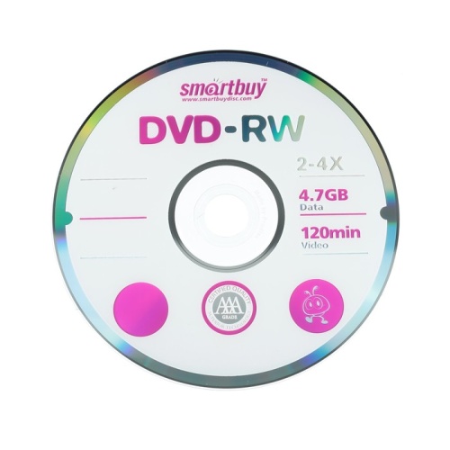 Диск DVD-RW 4x (SMART BUY)