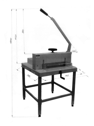 Резак гильотинный KW-triO 3971/13971 фото 9 Резак гильотинный KW-triO 3971/13971 фото 9