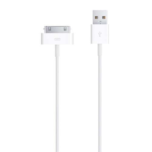 Кабель iPhone 4/4S белый 1 м