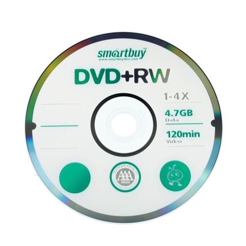 Диск DVD+RW 4x (SMART BUY)