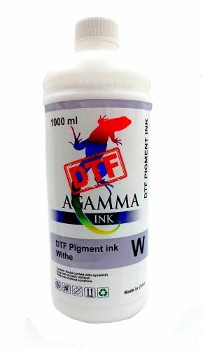 Текстильные чернила AGAMMA  DTF,  White, 1л.