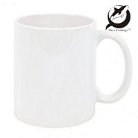 Кружка 300мл белая ORCA ЧЁРНЫЙ (Класс ААА)
